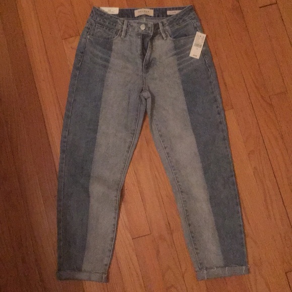 double wash jeans